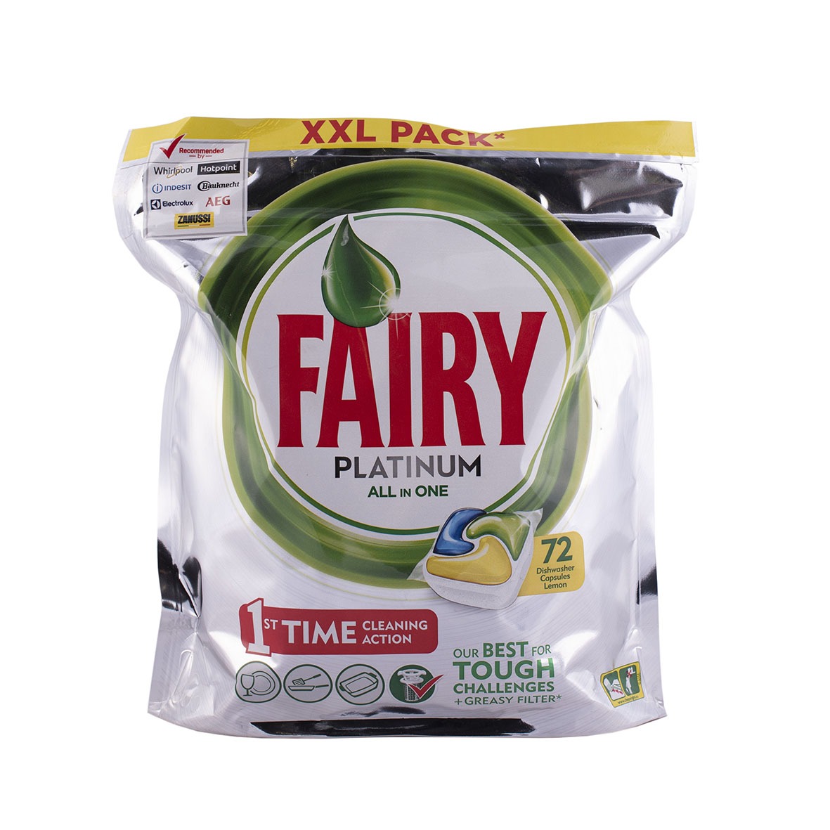 Tabletki Fairy Platinum Lemon 75szt