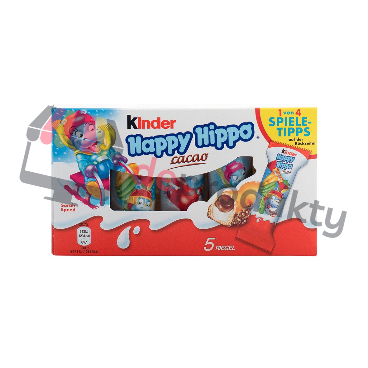 Batoniki Kinder Happy Hippo 100g