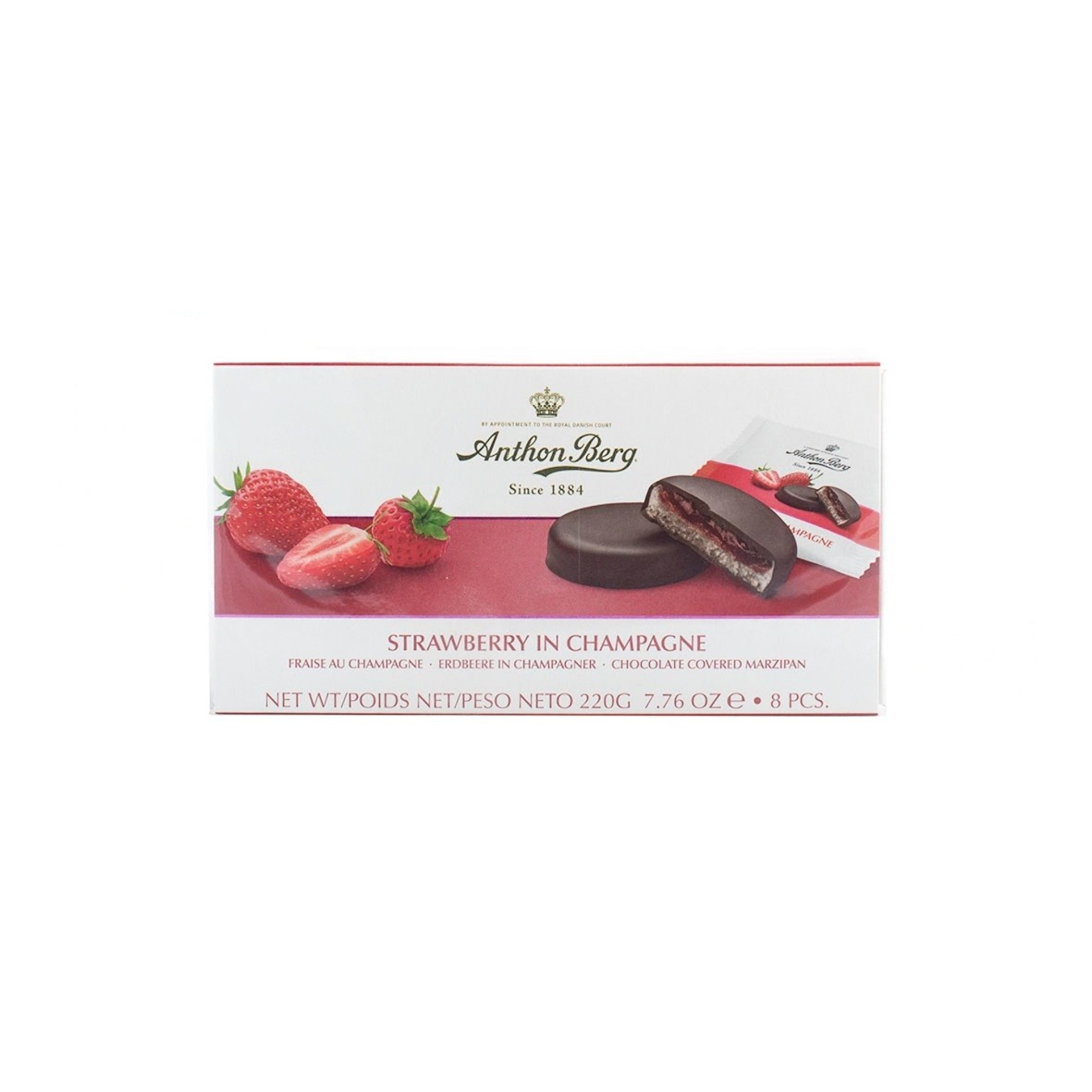 Czekoladki Anthon Berg Strawberry in Champagne 220g