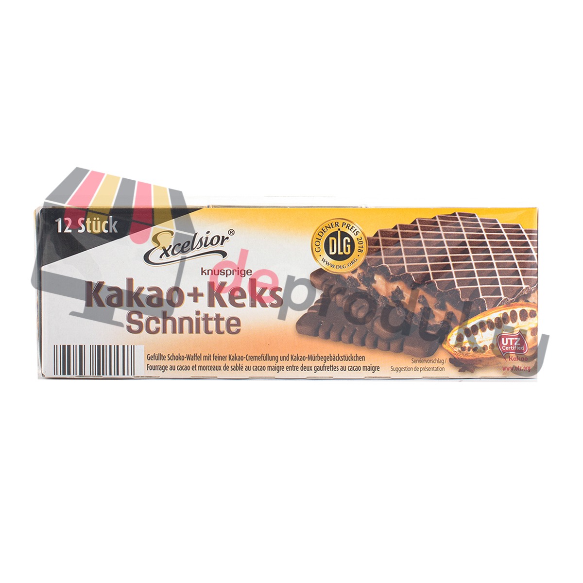 Wafelki Excelsior Kakao&Keks 12szt