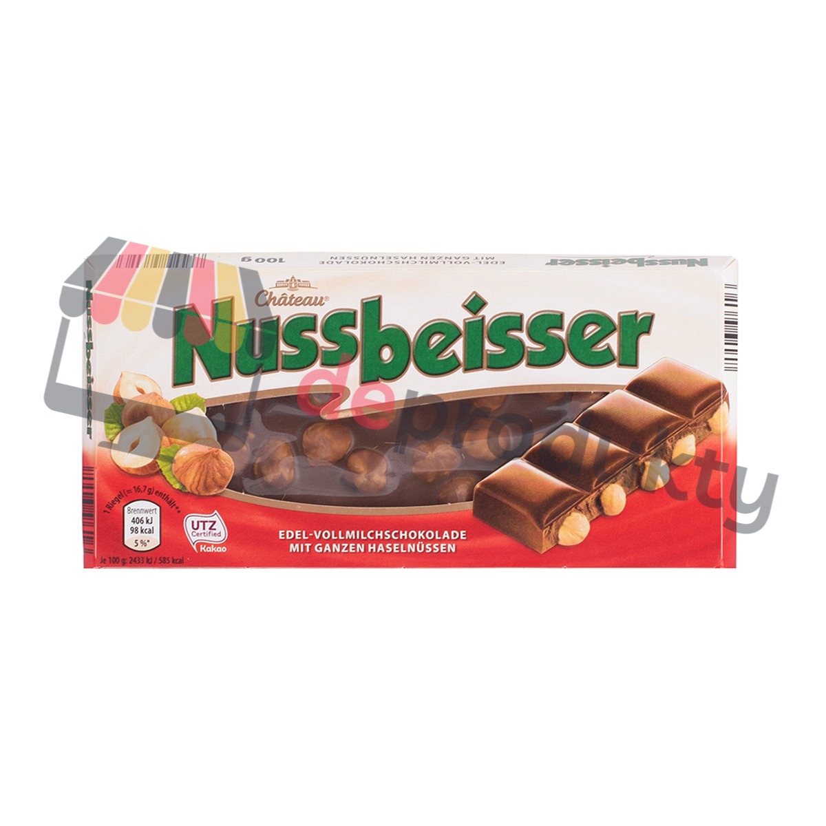 Czekolada Nussbeiser mleczna 100g