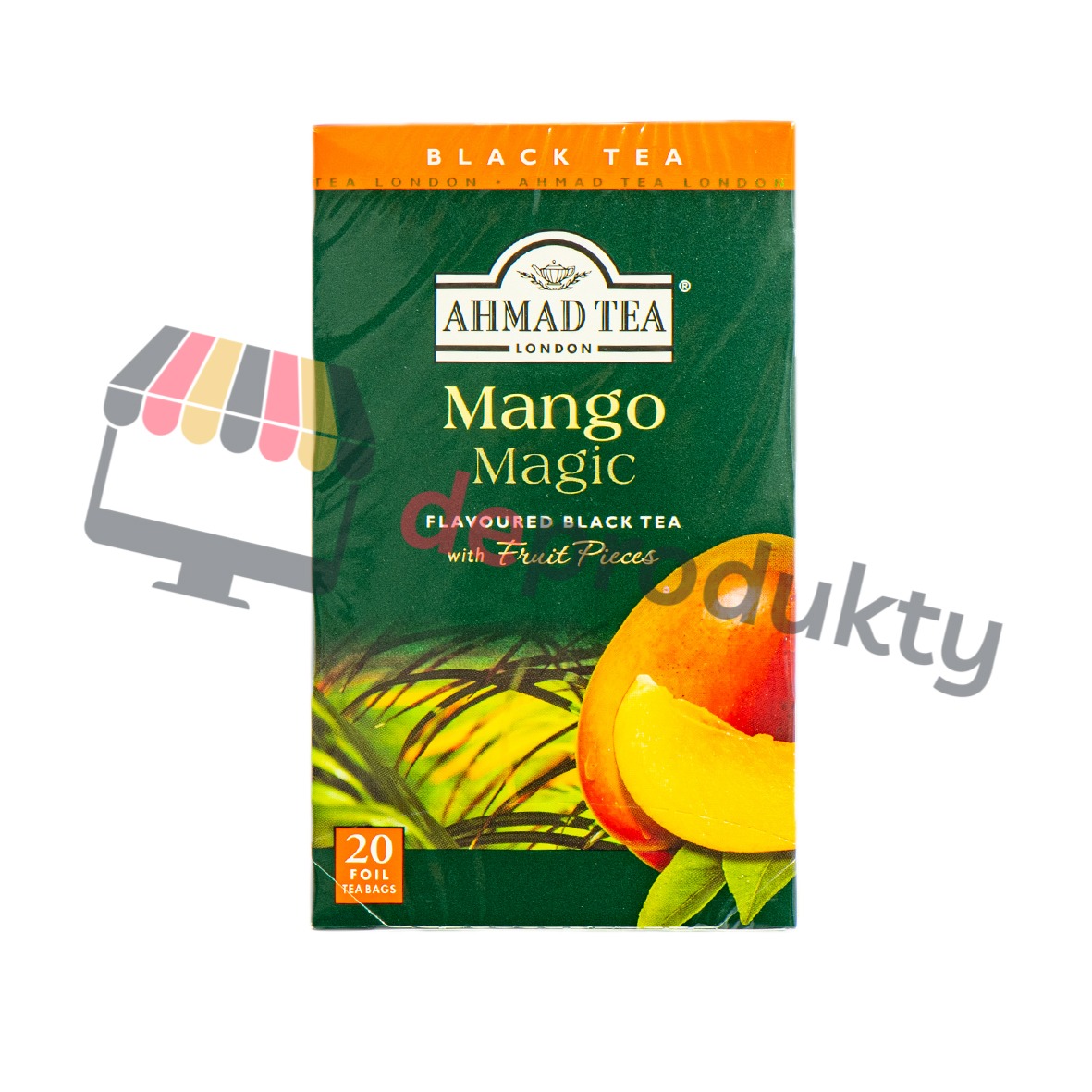 Herbata czarna Ahmad Mango Magic 20szt