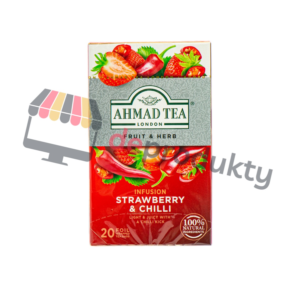 Herbata Ahmad Strawberry & Chilli 20szt