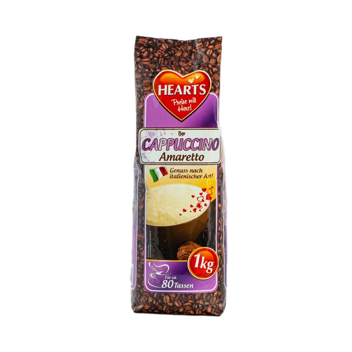 Hearts Cappuccino Amaretto 1kg